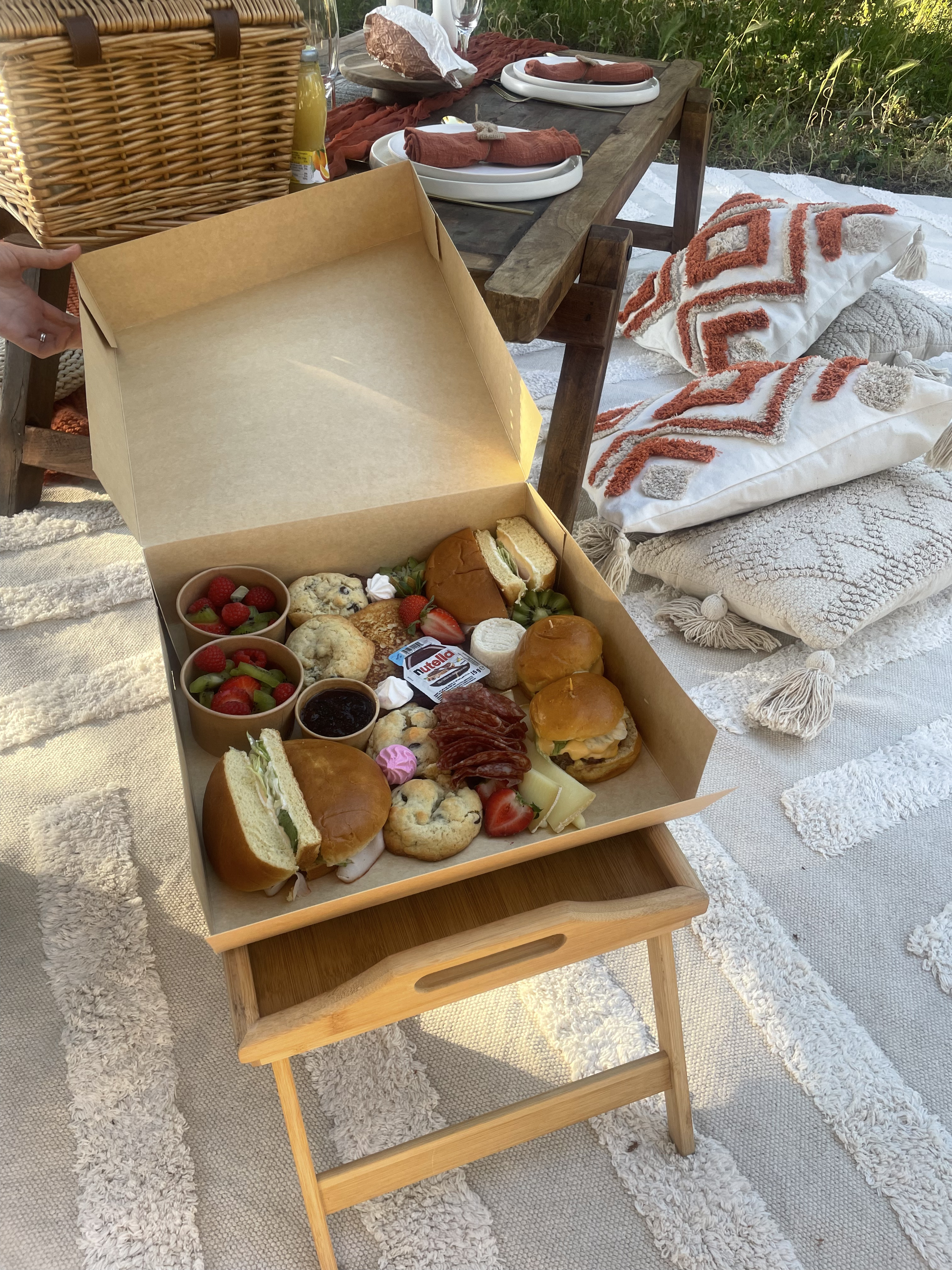 Box brunch bohème